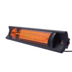 Hendi Infrarot-Heizgerät "Bola", Schwarz, 230V/2500W, 912x185x(H)174mm – Bild 2