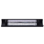 Hendi Infrarot-Heizgerät "Bola", Schwarz, 230V/2500W, 912x185x(H)174mm