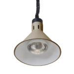 Hendi Höhenverstellbare Wärmelampe, konisch, Beige, 230V/250W, ⌀275x(H)250mm – Bild 4