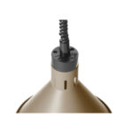 Hendi Höhenverstellbare Wärmelampe, konisch, Beige, 230V/250W, ⌀275x(H)250mm – Bild 3