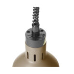 Hendi Höhenverstellbare Wärmelampe, zylinderförmig, Beige, 230V/250W, ⌀175x(H)250mm – Bild 3
