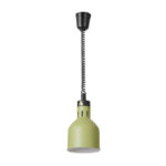 Hendi Höhenverstellbare Wärmelampe, zylinderförmig, Grün, 230V/250W, ⌀175x(H)250mm