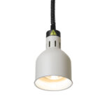 Hendi Höhenverstellbare Wärmelampe, zylinderförmig, Weiß, 230V/250W, ⌀175x(H)250mm – Bild 3