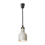 Hendi Höhenverstellbare Wärmelampe, zylinderförmig, Weiß, 230V/250W, ⌀175x(H)250mm – Bild 2