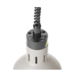Hendi Höhenverstellbare Wärmelampe, zylinderförmig, Weiß, 230V/250W, ⌀175x(H)250mm – Bild 4