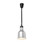 Hendi Höhenverstellbare Wärmelampe, zylinderförmig, Silber, 230V/250W, ⌀175x(H)250mm