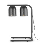 Hendi Wärmebrücke mit 2 Infrarotlampen, Schwarz, 230V/250W, 453x360x(H)790mm
