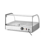 Hendi Beheiztes Thekendisplay, einzeln, Schwarz, 220-240V/800W, 554x376x(H)311mm – Bild 3