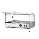 Hendi Beheiztes Thekendisplay, einzeln, Schwarz, 220-240V/800W, 554x376x(H)311mm – Bild 4