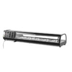 Arktic Sushi-Vitrine, Fassungsvermögen: 5x GN 1/2 (H)40 mm (im Lieferumfang enthalten)., Schwarz, 220-240V/190W, 1800x420x(H)265mm – Bild 3