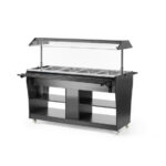 Arktic Buffet-Theke beheizt, GN 1/1, 1490x765x(H)1370mm – Bild 4