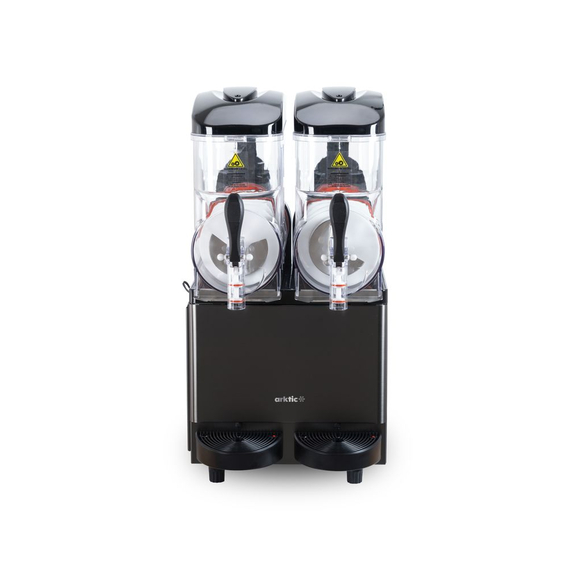 274361_2025.jpg Arktic Slush-Eis-Maschine 2x12 L, 24L, Schwarz, 220-240V/710W, 415x507x(H)810mm – Bild 1