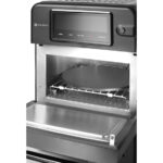 Hendi Hochgeschwindigkeits-Backofen CombiTurbo, 18L, Schwarz, 230V/3000W, 402x735x(H)608mm – Bild 2