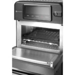 Hendi Hochgeschwindigkeits-Backofen CombiTurbo, 18L, Schwarz, 230V/3000W, 402x735x(H)608mm – Bild 4