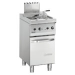 Bartscher Fritteuse Gas, 700, B400, 2x7L
