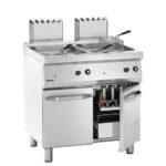 Bartscher Fritteuse Gas, 700, B800, 2x15L – Bild 2