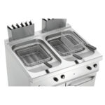 Bartscher Fritteuse Gas, 700, B800, 2x15L – Bild 3