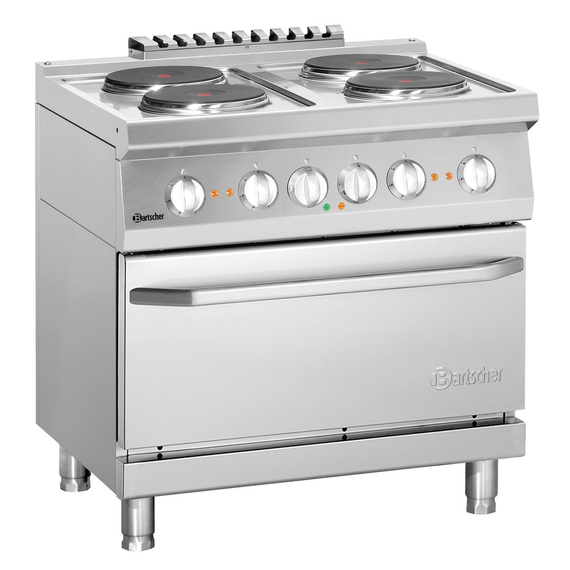286234W.jpg Bartscher Elektroherd 700, B800, 4PL, EBO – Bild 1