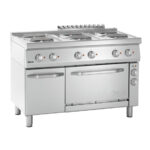 Bartscher Elektroherd 700, B1200, 6PL, EBO – Bild 6