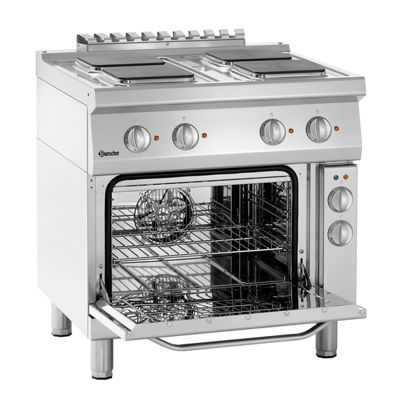286326_1.jpg Bartscher Elektroherd 700, B800, 4 Pl, EBO – Bild 1