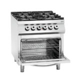 Bartscher 4 Flammen Gasherd, EBO 2/1GN