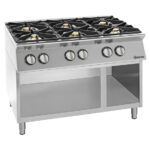 Bartscher Gasherd 900 6 Flammen OU