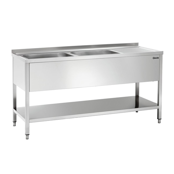 306300.jpg Bartscher Spüle 700, B 1600, 2 Becken LI – Bild 1