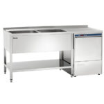 Bartscher Spülcenter 700, B1800 2 Becken LI