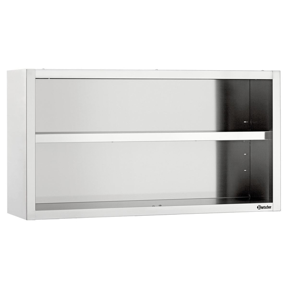 313125.jpg Bartscher Hängeschrank offen 400, B1200 – Bild 1