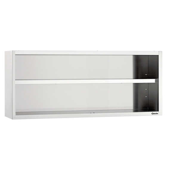 313165.jpg Bartscher Hängeschrank offen 400, B1600 – Bild 1