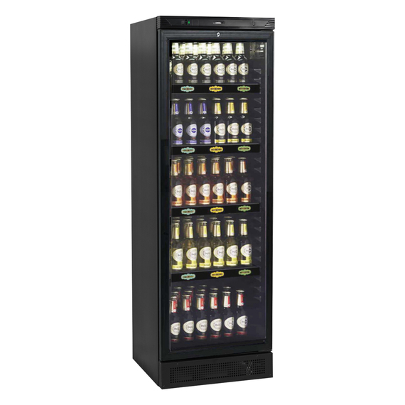 31422-SCU1280B-Esta.jpg Tefcold Flaschenkühlschrank SCU1280B - Esta, Schwarz, EEK D – Bild 1
