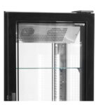 Tefcold Kühlvitrine (Gefriergerät) UPD400-F, Schwarz / Glas, EEK D – Bild 3