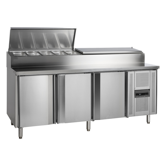 31547-SS8300.jpg Tefcold Sandwich-Zubereitungstheke SS8300, SS 304 – Bild 1
