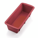 Was Germany Brot-/Königskuchen BAKEFLEX, 26 x 10 x 7 cm, rot, Silikon