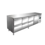 SARO Kühltisch, 1 Tür+3x2er Schubl. KYLJA 4160 TN