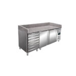 SARO Pizzatisch mit Schubladen MARGA PZ 2610 TN