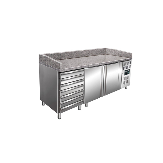 323-10921.jpg SARO Pizzatisch mit Schubladen MARGA PZ 2610 TN – Bild 1