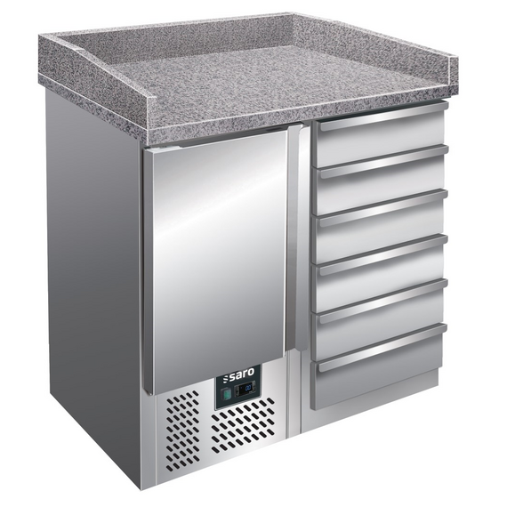 323-1510.png SARO Pizzatisch mit Schubladen PZ 4001 – Bild 1