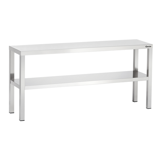 325140.jpg Bartscher Aufsatzbord, B1400, 2 Borde – Bild 1