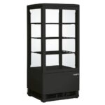 SARO Kühlvitrine SC 80 schwarz