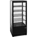 SARO Kühlvitrine SC 100 schwarz