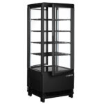SARO Kühlvitrine mit Doppeltür Modell SC100DT schwarz