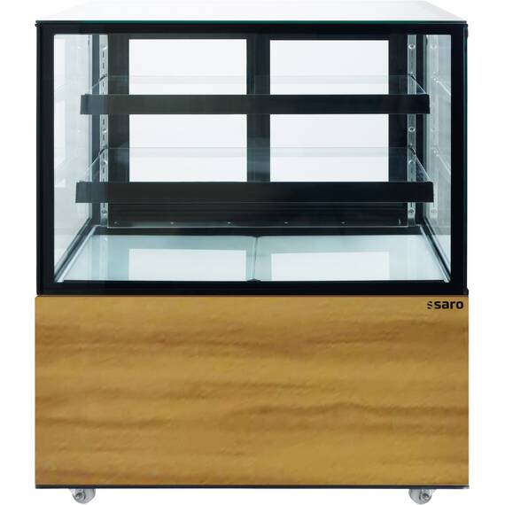 330-1106.jpg SARO Kuchenvitrine mit Holzdekor, 300 Liter MAXIME – Bild 1