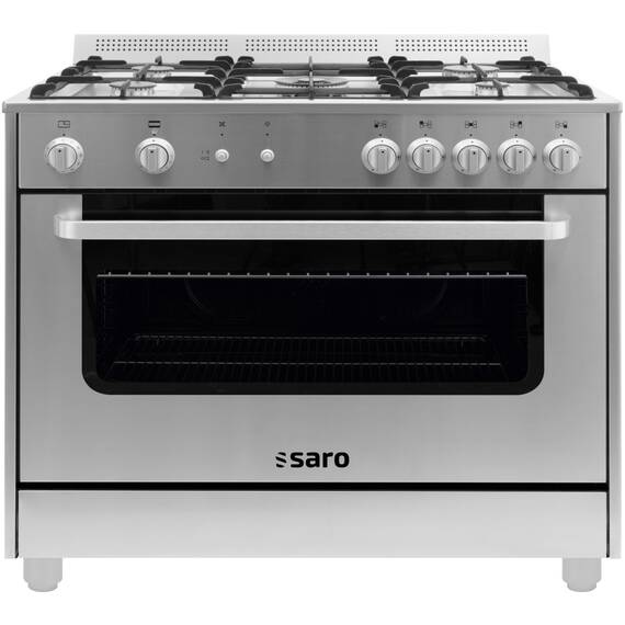 331-1165.jpg SARO Multifunktionsherd Gas/Gas TS95C71X – Bild 1