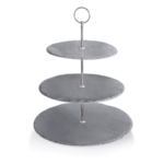 Was Germany Etagere SLATE LINE, 3-stufig, Höhe 34 cm, Naturschiefer