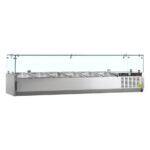 G-Line by Tefcold Kühlvitrine GN1/3 GVC38-150, SS 201