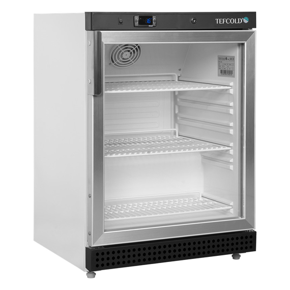 33849-UR200G.jpg Tefcold Displaykühlschrank UR200G, Weiß, EEK B – Bild 1