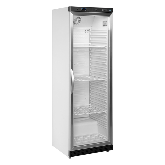 33852-UR400G.jpg Tefcold Displaykühlschrank UR400G, Weiß, EEK B – Bild 1