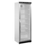Tefcold Displaygefrierschrank UF400G, Weiß, EEK C