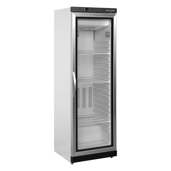 33867-UF400VG.jpg Tefcold Displaygefrierschrank UF400VG, Weiß, EEK C – Bild 1